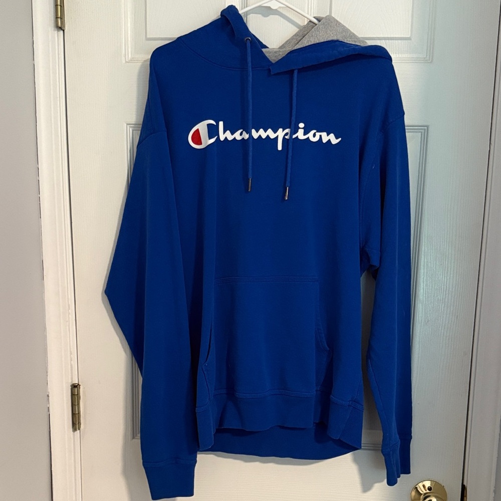 Champion Royal Blue Pullover Hoodie